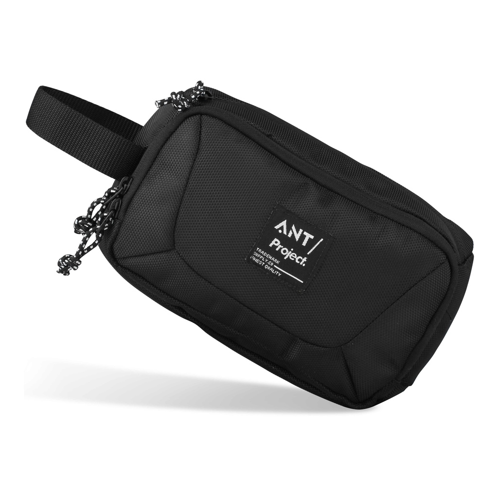 Rev x Ant - Tas Pouch Handbag SHOT Organizer - Clucth Bag Black