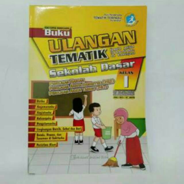 BUKU ULANGAN TEMATIK KELAS 1 SD PENERBIT EPSILON GRUP