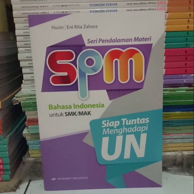 Buku Spm Un Bahasa Indonesia Smk Erlangga Shopee Indonesia