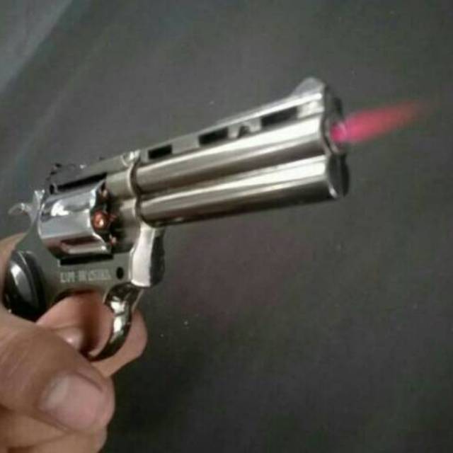 Original KOREK API MODEL PISTOL COLT PHYTON 357 SEPERTI ASLI - MURAH