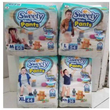 sweety silver pants S66