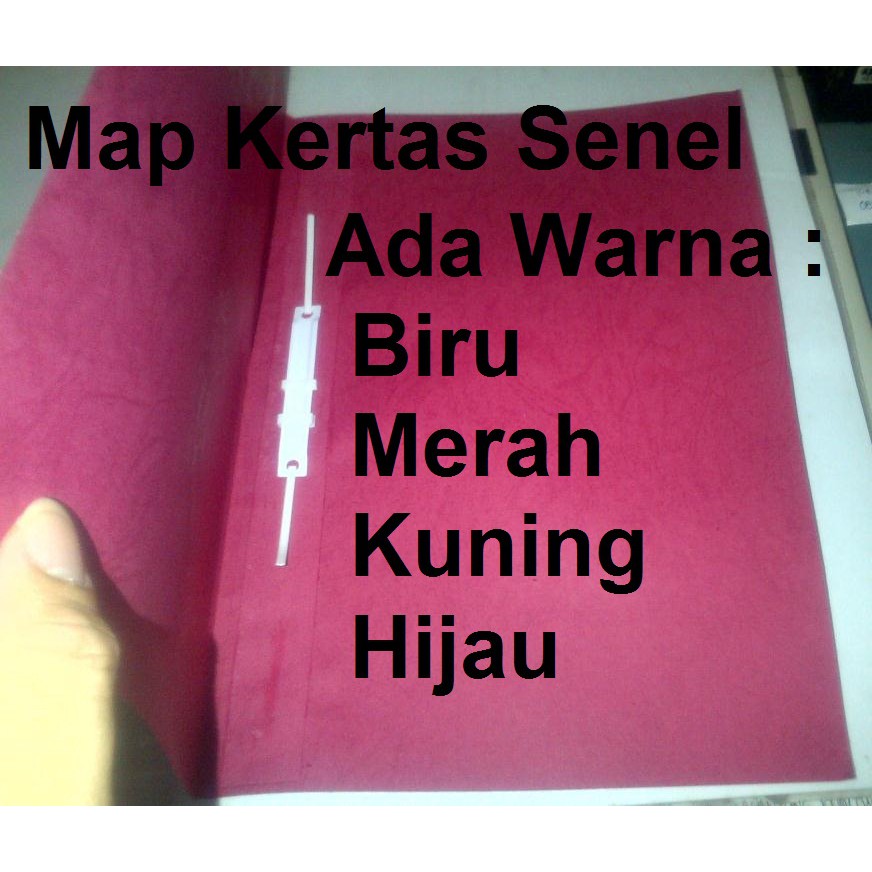 

Map Kertas Diamond Senel 5001 Biru Hijau Kuning Merah 1pack isi 50pcs Bagus Murah READY STOCK