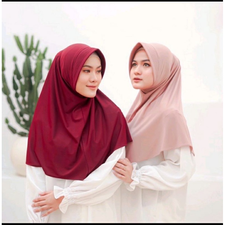 (TERBARU) viral bergo hamidah/ jilbab bergo sport jumbo/ bergo hameeda/ jilbab volly/ jilbab sporty 