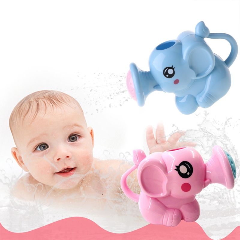 Mary Bathtub Plastic Watering Can Small Lucu Gajah Bathtub Game Mainan Mandi Bayi