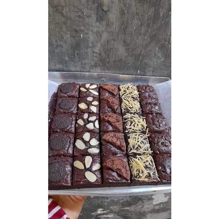 

Brownies panggang / Fudgy Brownies