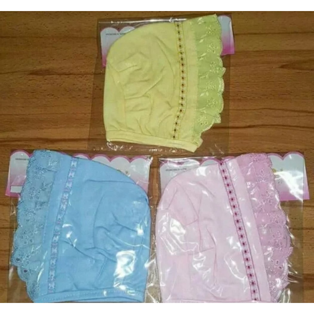 Okiyo - 1 Pc Topi Bayi Renda Topi Bayi Perempuan Lucu