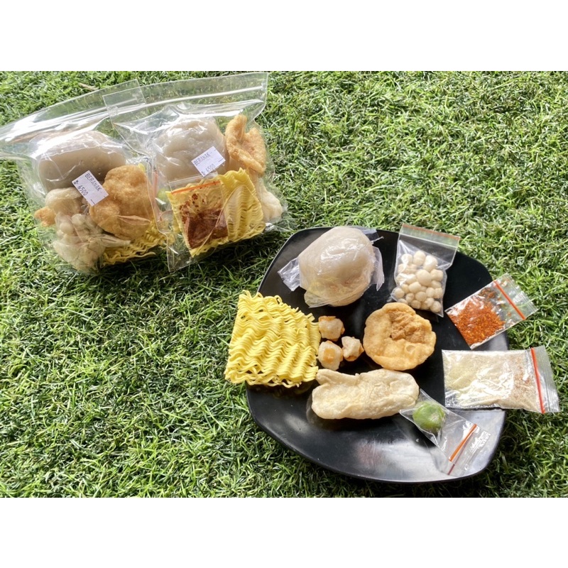 Baso Aci / Boci Beranak Ayam suwir/ Baso aci Jumbo Ayam Suwir Larva TERMURAH