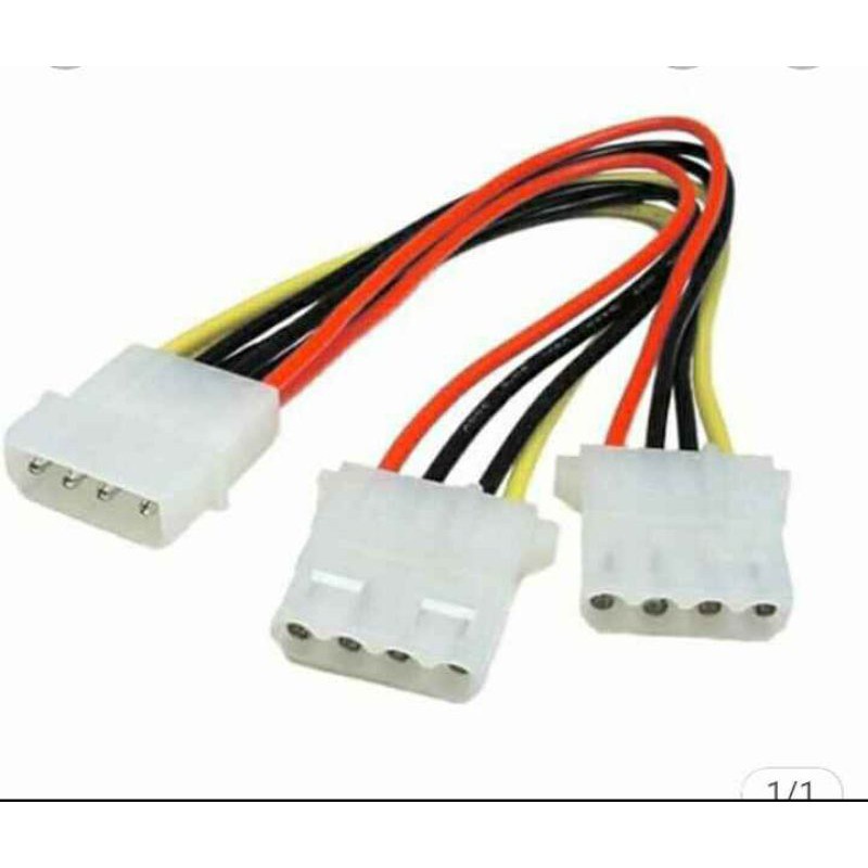 KABEL PSU MOLEX 4 PIN CABANG 2