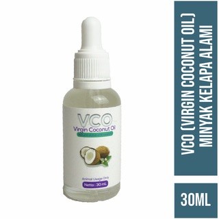 Minyak kelapa Murni VCO untuk Anjing Kucing Obat scabies Jamur kulit