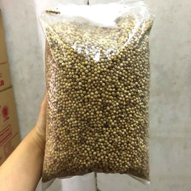 Lada Putih 1kg / Lada Bulat 1kg / Merica / White Pepper 1kg Kualitas Terjamin! 100% ASLI / Bumbu