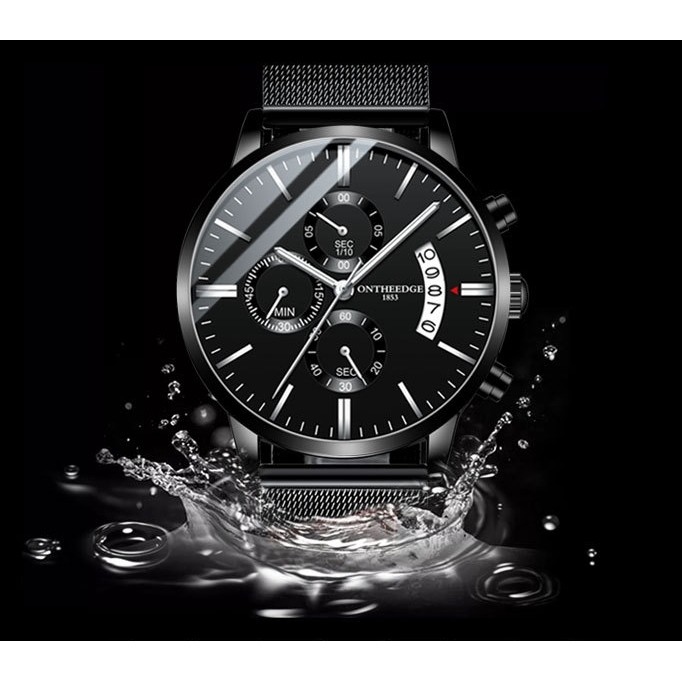 [ COD ] Jam Tangan Pria ONTHEEDGE 1985 Import