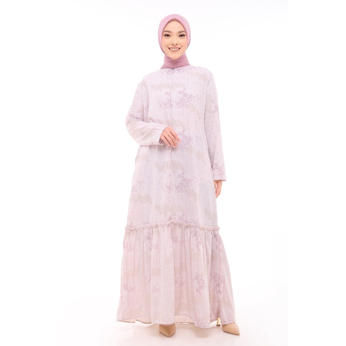 dress ZM Zaskia Mecca - Zyci Blush Gamis - Jelita Indonesia Edisi LabuanBajo - XL termurah cantik ke