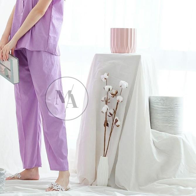 ▲ DAILY SET RAYON polos- HOMEY SET FIT Xl - PAJAMA SET RAYON - PIYAMA RAYON ۝