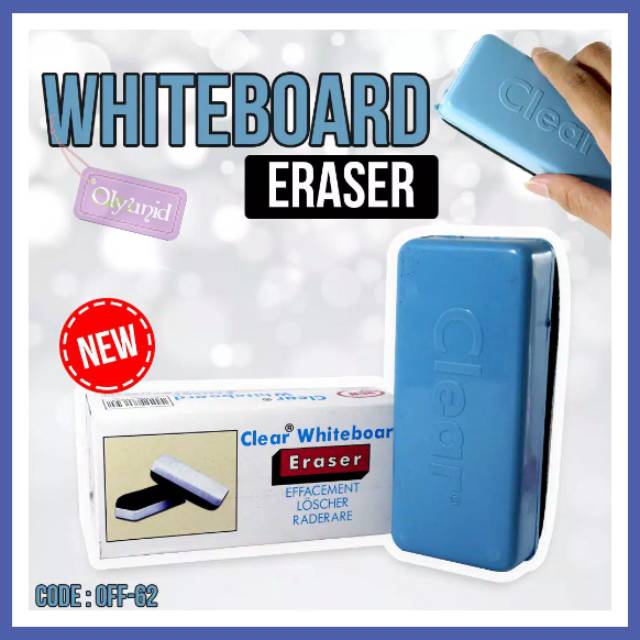 

White board / eraser / penghapus / penghapus papan tulis / penghapus white board / whiteboard