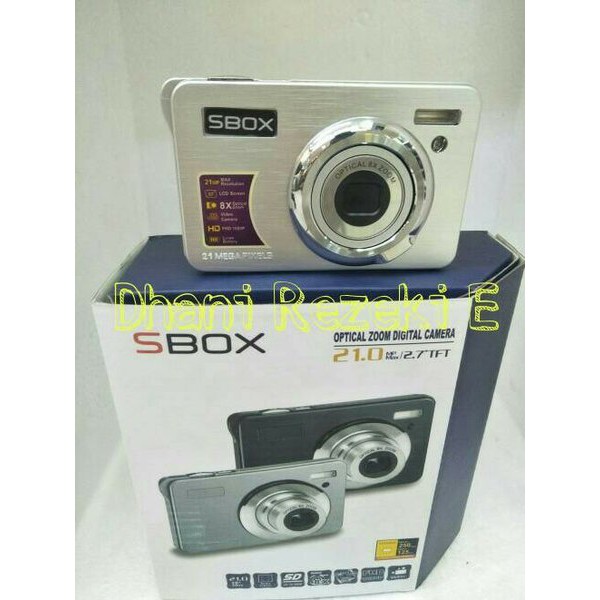 KAMERA DIGITAL CAMERA POCKET DIGITAL SBOX 20.1 MP MEWAH