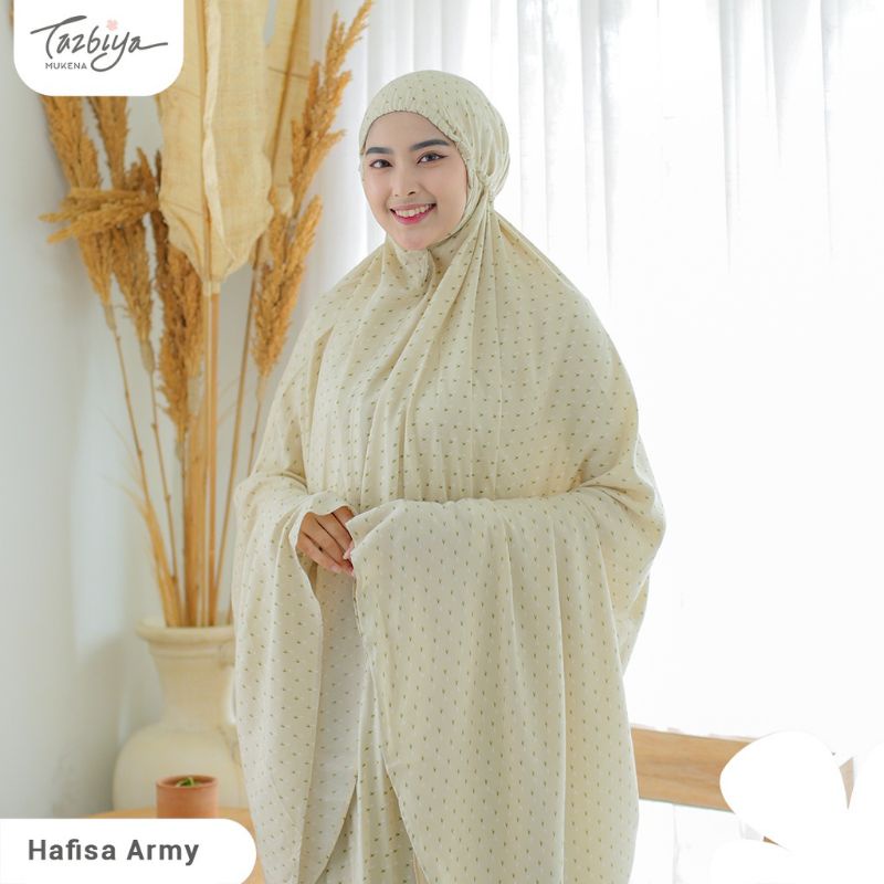 Mukena Tazbiya Kombinasi Hafisa Series Allsize