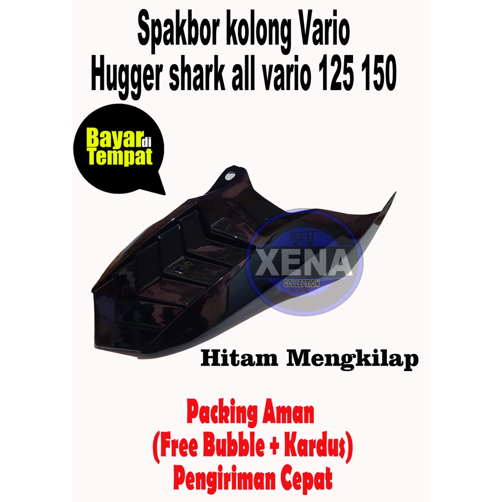 HUNGGER / SPAKBOR KOLONG VARIO 125 /150 / Spakbor kolong vario 125 vario 150 theno hugger / Spakbor Kolong Vario Hugger Shark Vario 150 &amp; 125 / Spakbor Kolong Huger Penahan Lumpur Vario 125 &amp; 150