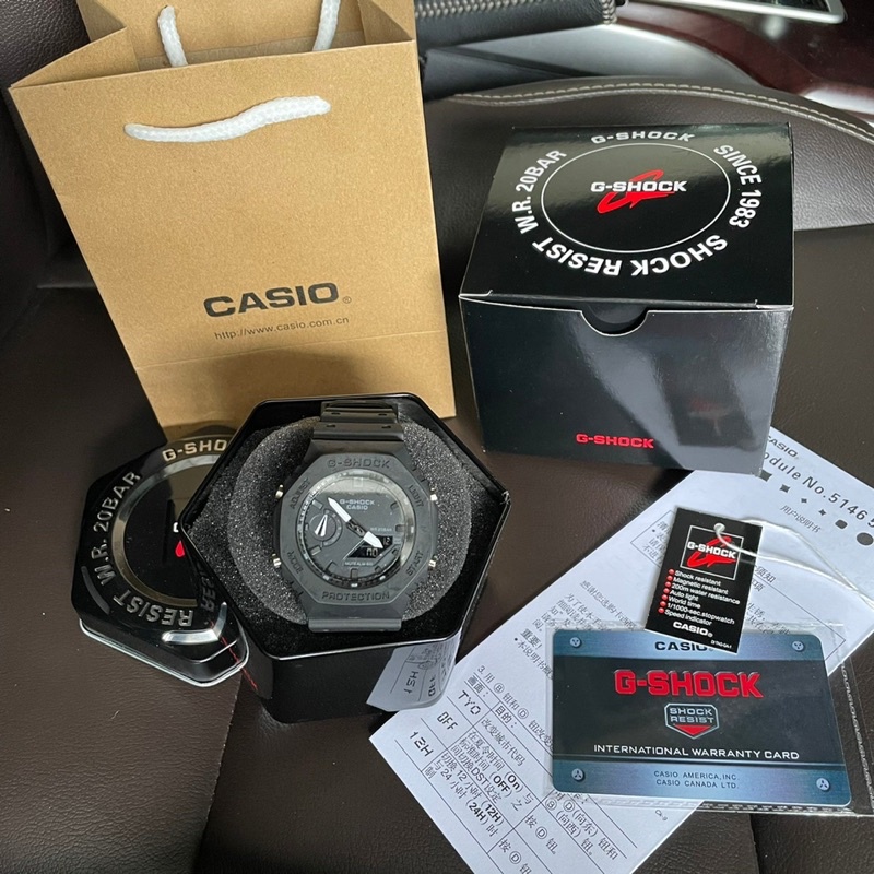 JAM TANGAN G SHOCK GA2100 FULLSET / JAM TANGAN PRIA