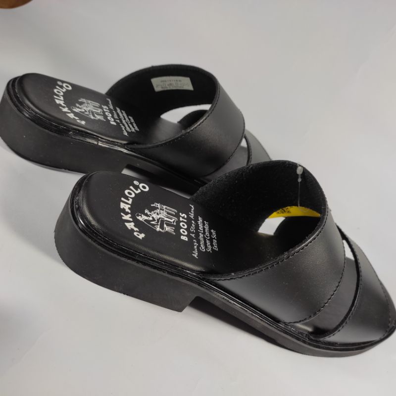 SANDAL PAKALOLO 1913 BLACK ORIGINAL 100%