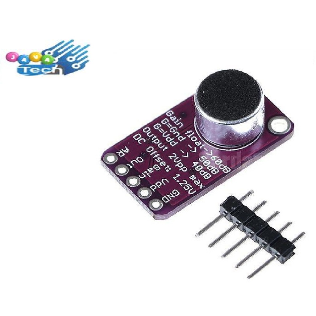 Microphone Amplifier MAX9814 Auto Gain Control MAX 9814 Arduino