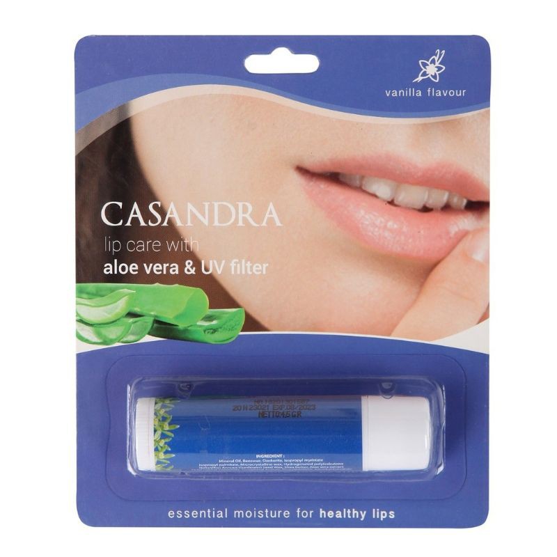 LIP BALM CASANDRA BPOM WITH ALOE VERA /LIP CARE