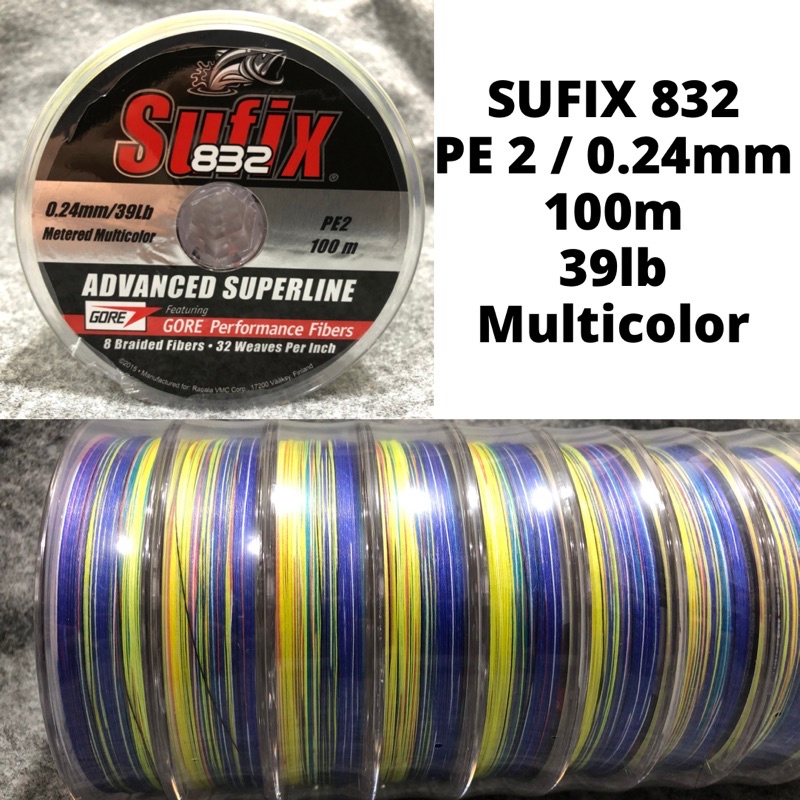 Senar Pancing PE Sufix 832 100meter