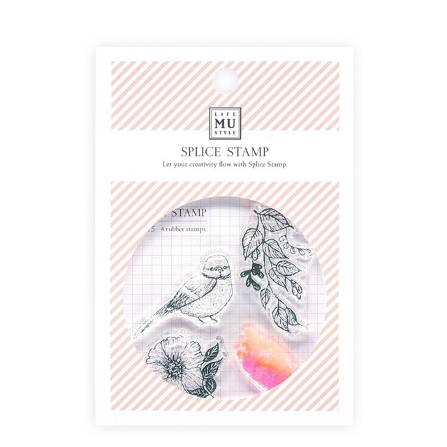 

MU LIFESTYLE Clear Stamp Botanical 05