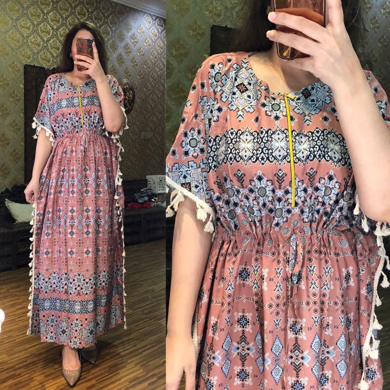 Daster Arab Teby Ks Flower 032