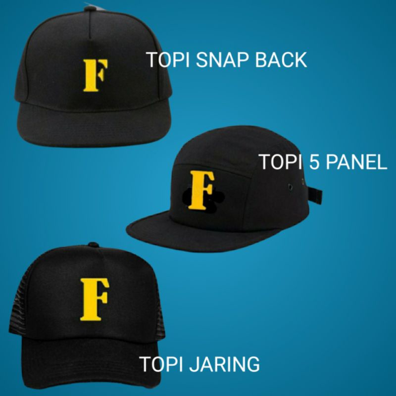 TOPI LOGO LETDA FREEFIRE/ TOPI DEWASA