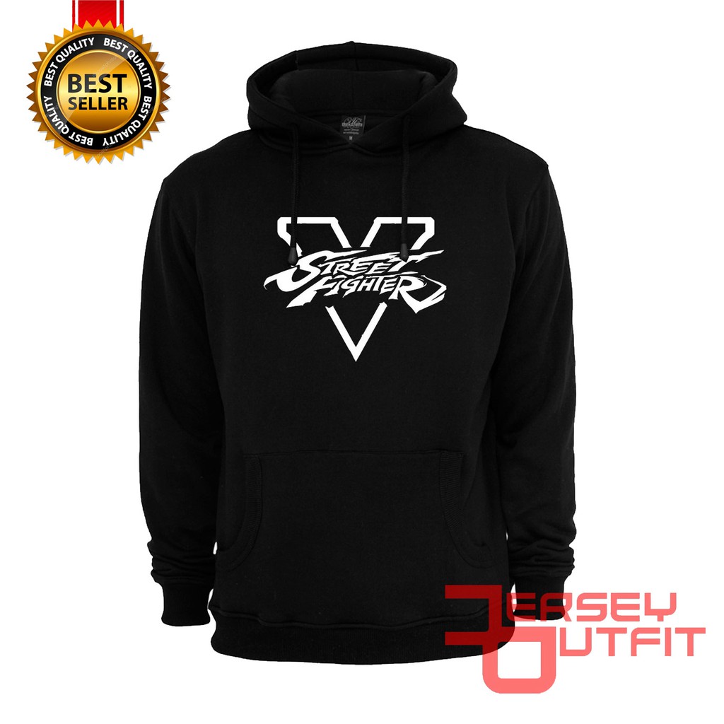 SWEATER HOODIE JAKET GAME GAMER STREET FIGHTER V