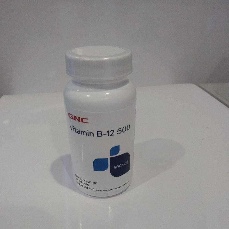 GNC vitamin B-12'500 mg  isi 100 tab