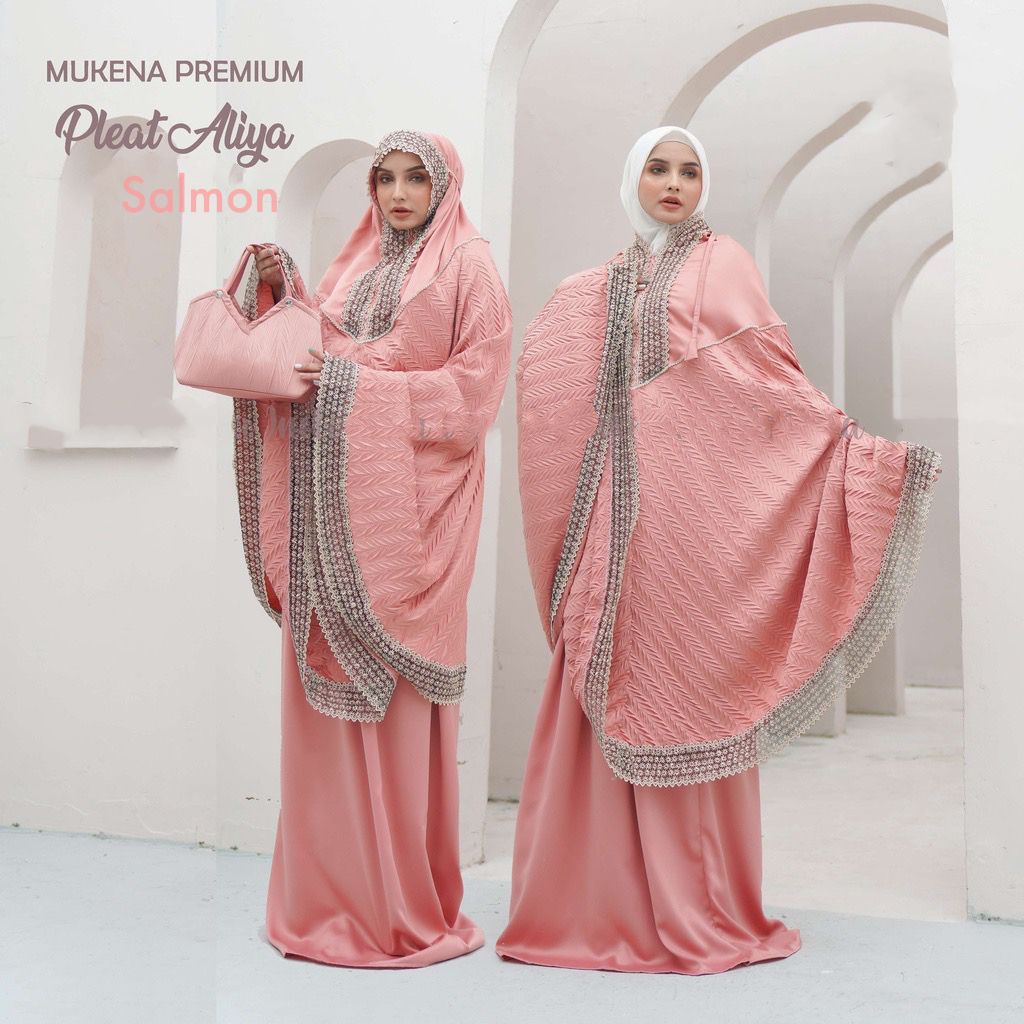 MUKENA DEWASA SILK SATIN ALIYA