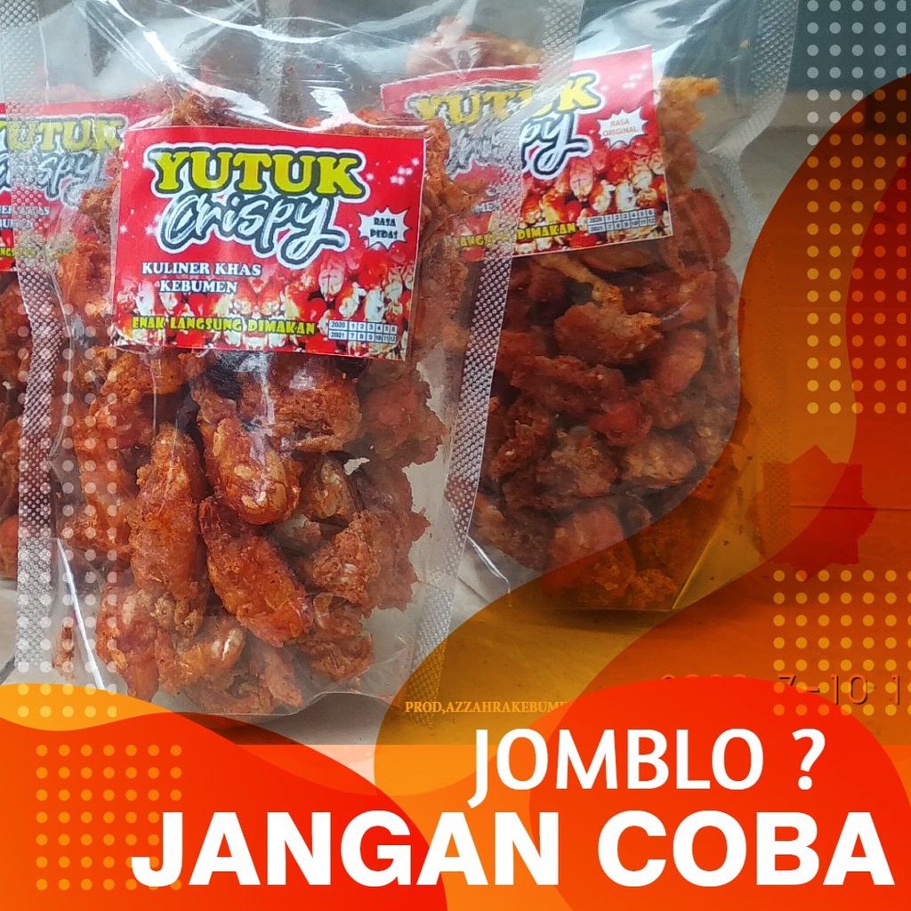 UNDUR UNDUR LAUT CRISPY - YUTUK GORENG CRISPY RENYAH GURIH DAN PEDAS