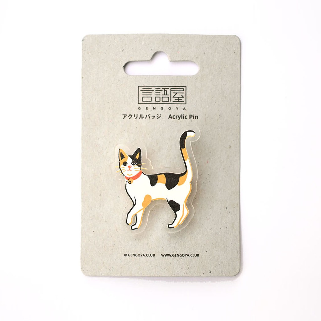 

Acrylic Pin : Cat 猫