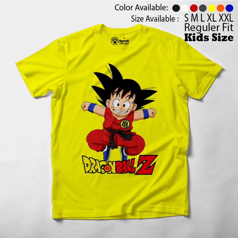 Dragon Ball Z - Son Go Ku - Anime , Baju Anak / Kaos Atasan Anak Laki Laki / Kids T Shirt