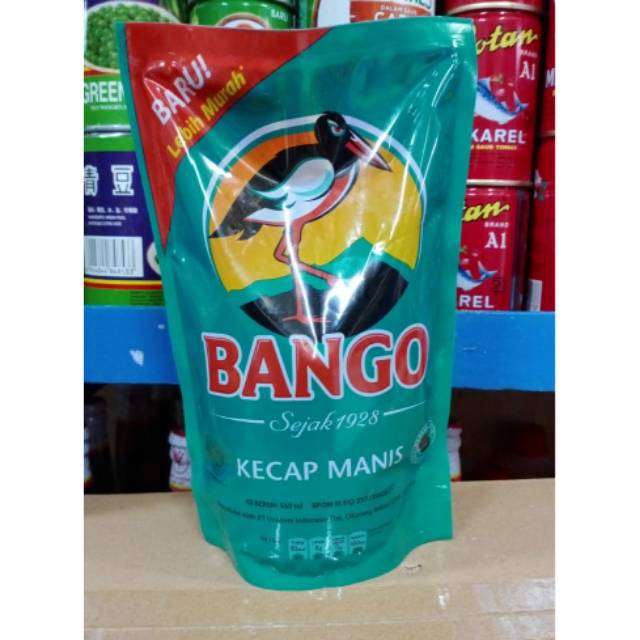 Bango Refill 550 ml/Kecap manis