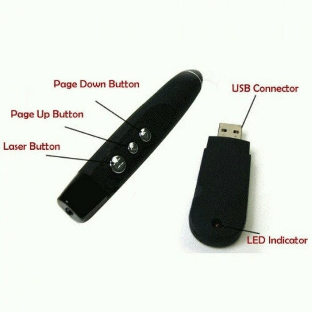usb pointer power Point wireless usb laser presentasi alat pointer leser presentasi projector
