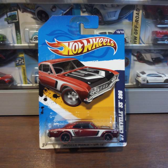 Hot Wheels 67 Chevelle SS 396 - Super Treasure Hunt - THS - STH