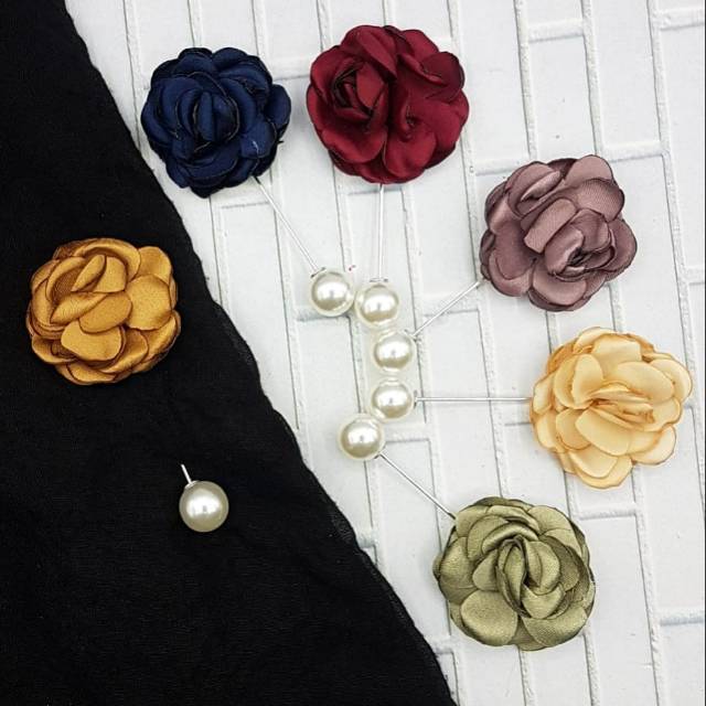 tuspin bunga mawar / tuspin hijab