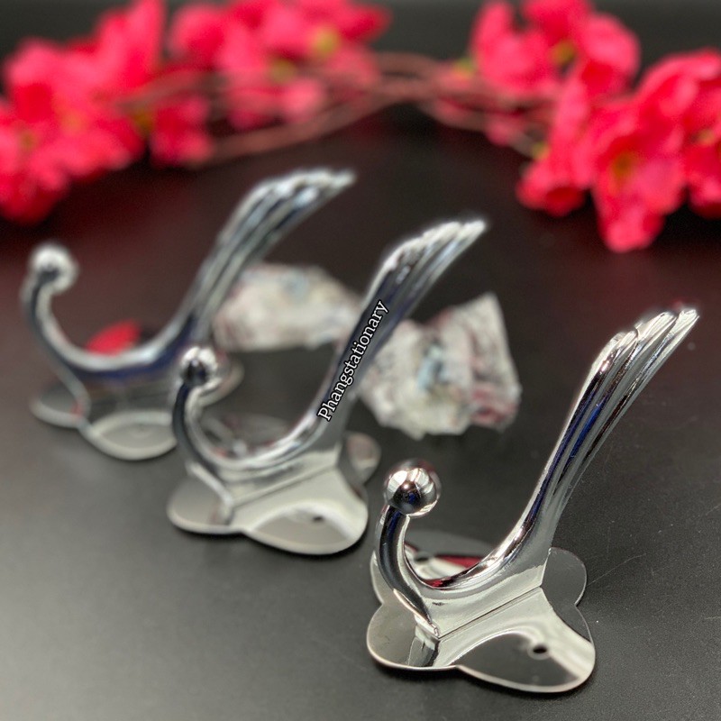 gantungan tempel serbaguna stainless hook tunggal