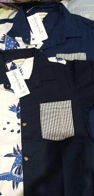 Aryan Batik Shirt Lewis Emma Atasan Batik Anak Laki-laki