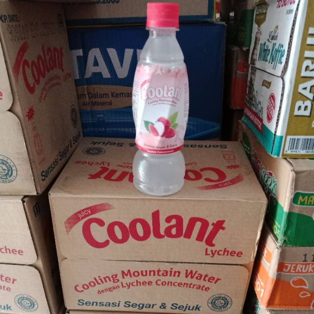 

Coolant Juicy Lychee botol 350ml isi 12