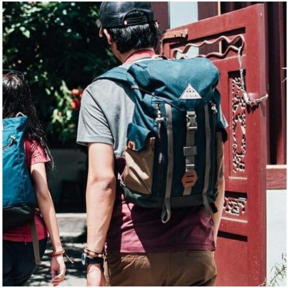 🅴🅸🅶🅴🆁 Semi Carrier Migrate 35L Maroon + Rain Cover & Migrate 25L Backpack Black Tas Punggung Ransel