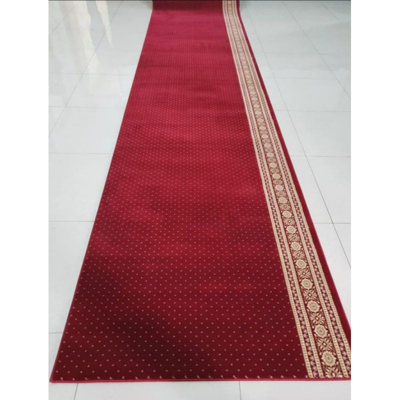 Karpet Masjid HEREKE 120x600 / Sajadah Turkey / Karpet Masjid / Karpet Masjid Turkey / Karpet Masjid