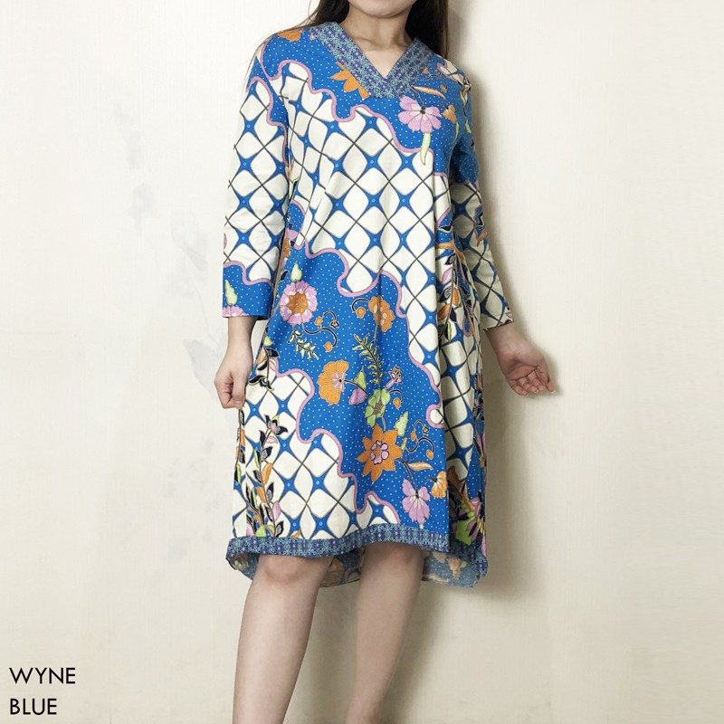 WYNE DRESS - Dress Batik Wanita Terusan Wanita