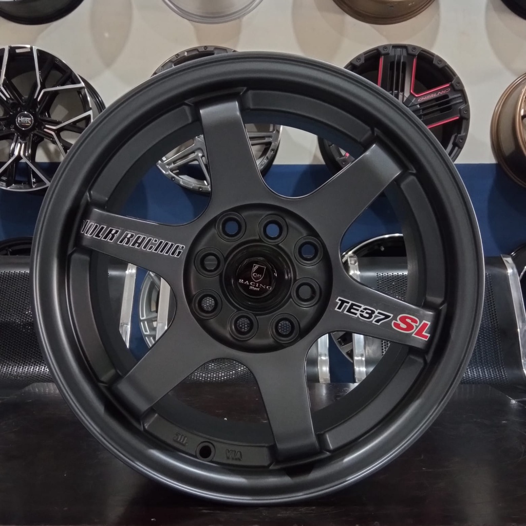 velg mobil racing Murah Hsr murah TOKYO 6001 HSR R15X7 H8X100-114,3 ET40 SMG