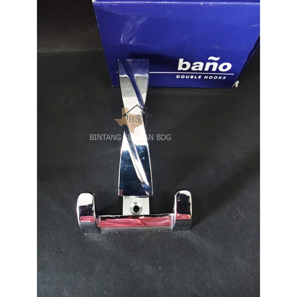 KAPSTOCK BANO/ KAITAN BAJU / HANGER DOUBLE HOOK BANO 6547 2 KAIT