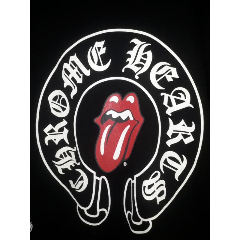 Hoodie rare chrome hearts X rolling stone