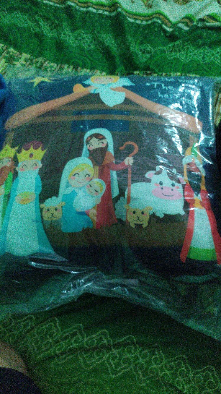 Bantal Natal Christmas 40x40cm Tartan Rusa Elegan