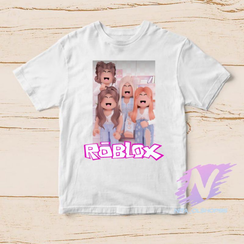 kaos roblox anak baju anak character roblok girl